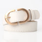 PU Leather Belt - Classic Metal Buckle Fashion Belt