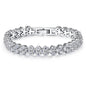 Moissanite Chain Link Bracelet 18K  Bracelet