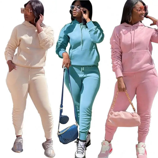 Comfy Sweatpants and Hoodie Set