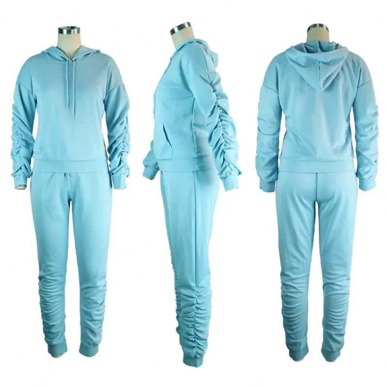 Comfy Sweatpants and Hoodie Set
