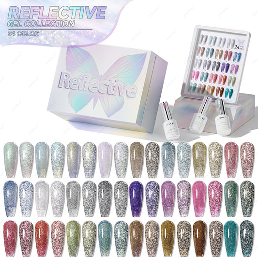 Reflective Disco Gel Nail Polish