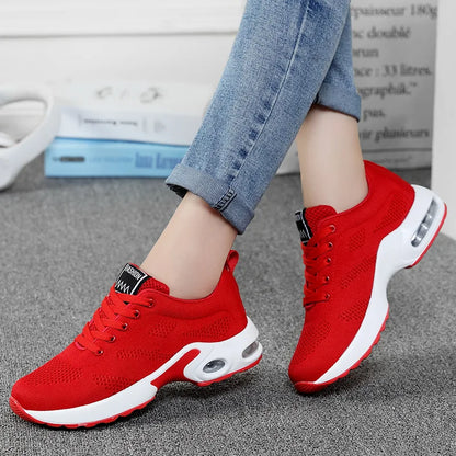 Mesh Running Shoes - Lightweight Casual Sneakers