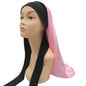 Silk Satin Sleeping Bonnet - Adjustable Long Hair Bonnet for Women