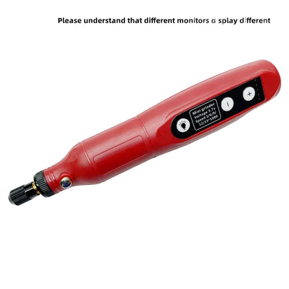 Mini Electric Nail Drill - USB Rechargeable Rotary Grinder with 62 Accessories