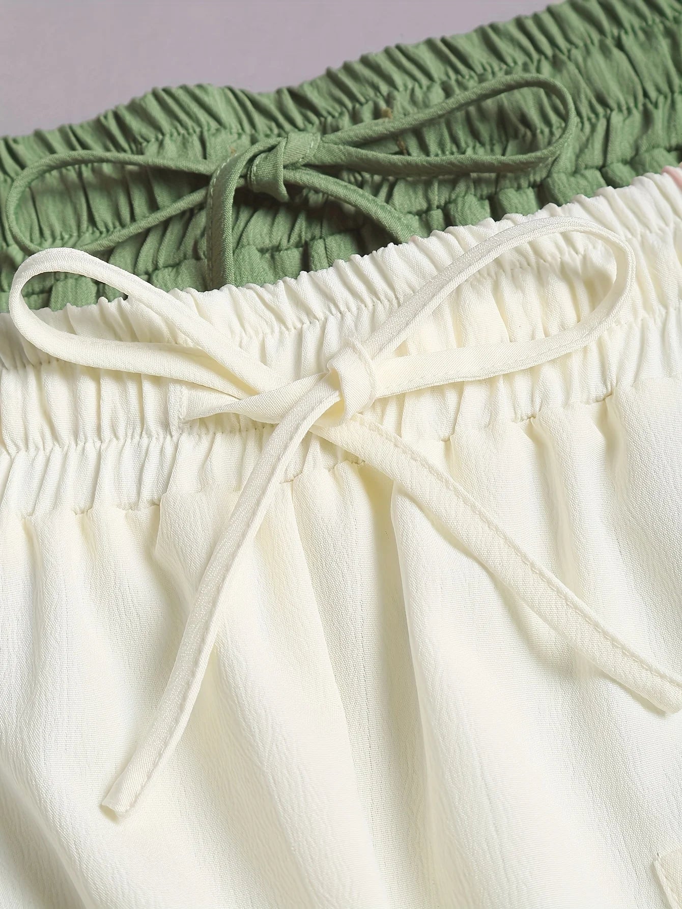 2-Piece Summer Shorts Set with Pockets - Casual Beach Outfit