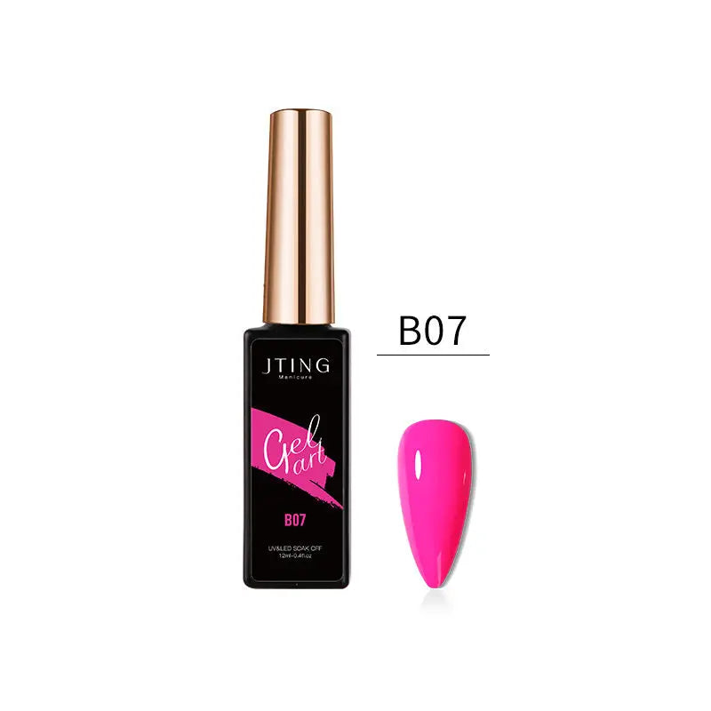 Neon Nail Art Liner Gel Set - UV LED Gel Polish