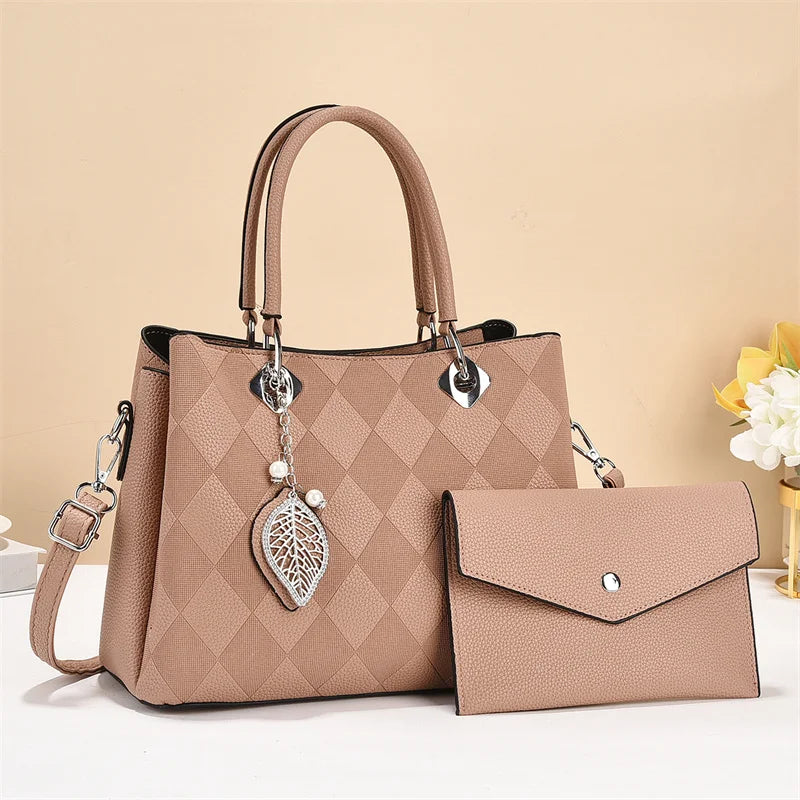 Large Capacity Crossbody Handbag - Fashion Shoulder Bag