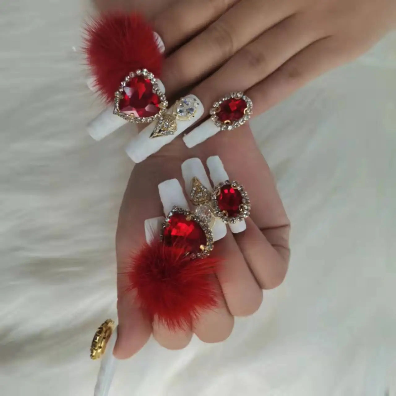 Custom Handmade Acrylic Press-On Nails