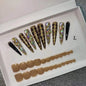 Handmade Acrylic Press-On Nails with Toe Nails Set