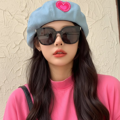 Vintage Square Sunglasses - Retro UV400 Protection