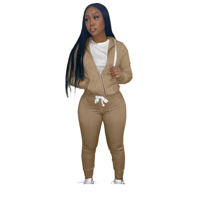 2-Piece Activewear Set - Hoodie & Joggers Sportswear