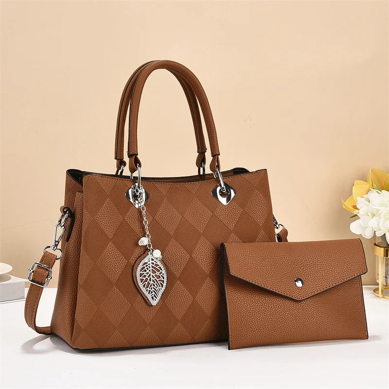 Large Capacity Crossbody Handbag - Fashion Shoulder Bag