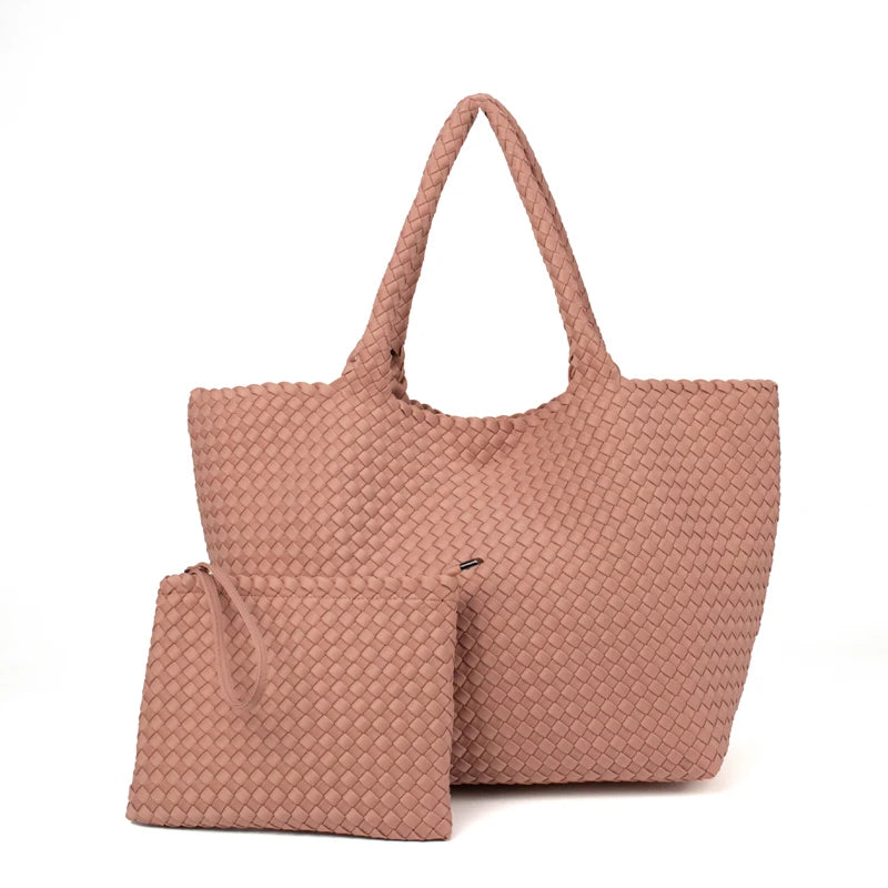 Women's Handmade Woven Tote Bag