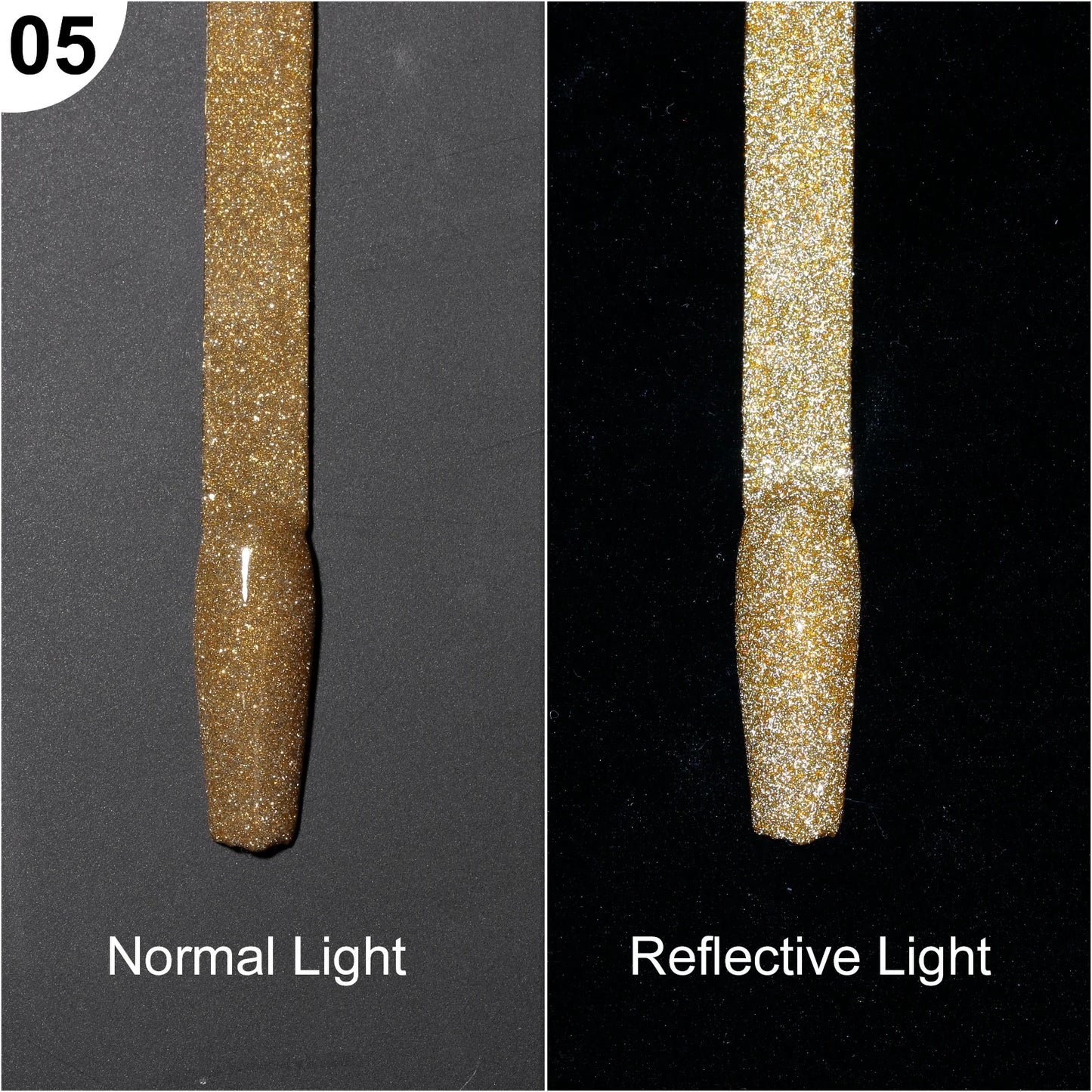 Super Reflective Disco Liner Gel Polish 12-Color Set - Nail Art Painting Collection