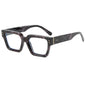 Retro Chunky Square Cat Eye Sunglasses - UV400 Protection
