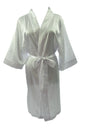 Women's Satin Kimono Robe - Short Silk Bridal Bridesmaid Wedding Robe