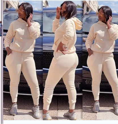 Comfy Sweatpants and Hoodie Set