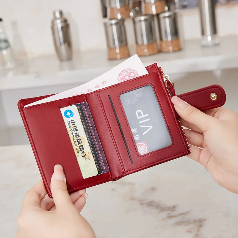 Crocodile Embossed PU Leather with Card Holder & Coin Pocket