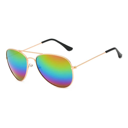 Classic Square Sunglasses - UV400 Mirrored Fashion Eyewear