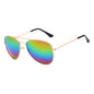 Classic Square Sunglasses - UV400 Mirrored Fashion Eyewear