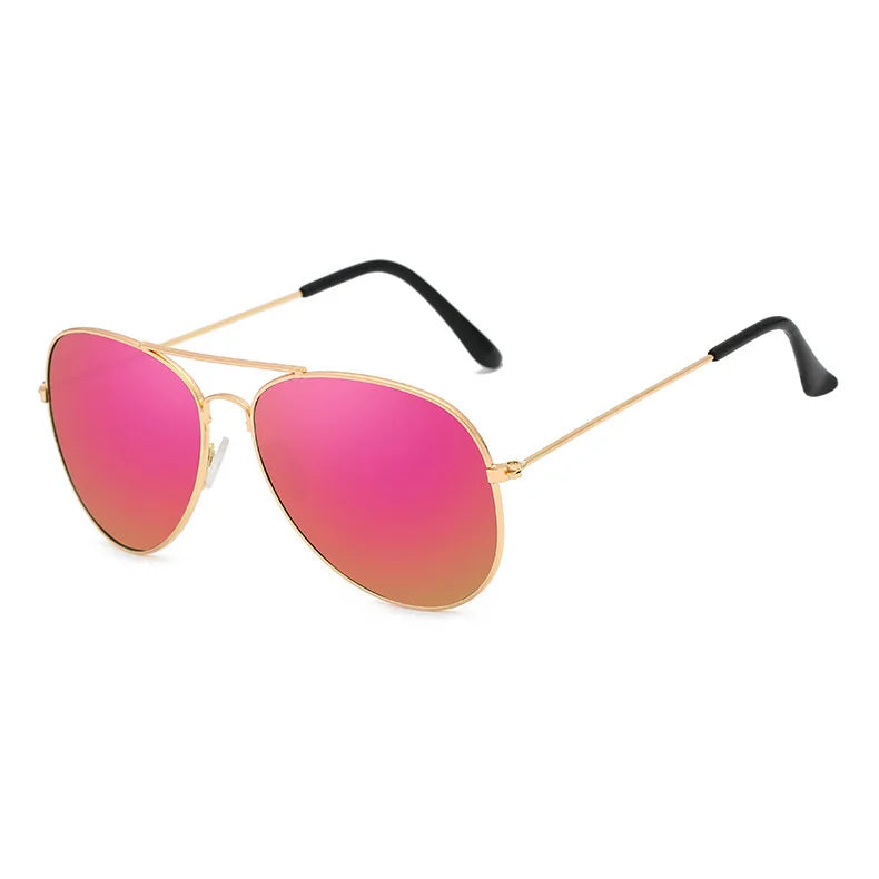 Classic Square Sunglasses - UV400 Mirrored Fashion Eyewear