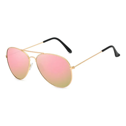 Classic Square Sunglasses - UV400 Mirrored Fashion Eyewear