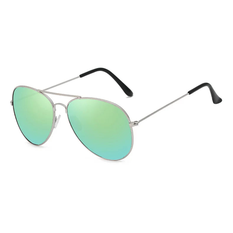 Classic Square Sunglasses - UV400 Mirrored Fashion Eyewear