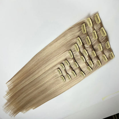 Indian Straight Hair Extensions - Raw Double Drawn
