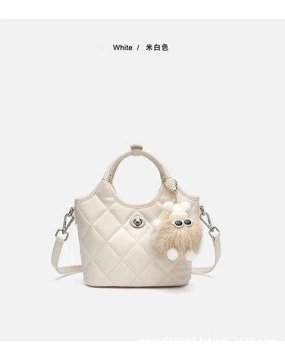 Diamond Embellished Tote Bag - Fashion Messenger Handbag 2025