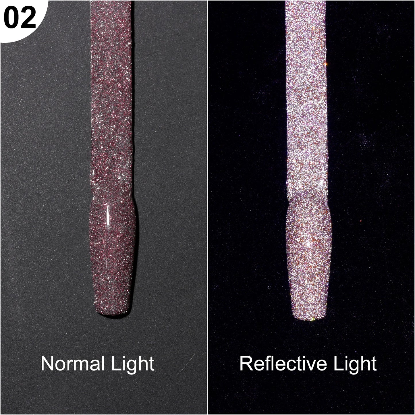 Super Reflective Disco Liner Gel Polish 12-Color Set - Nail Art Painting Collection