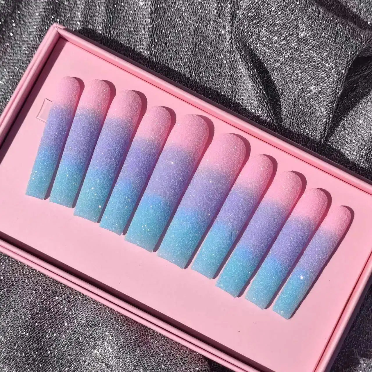 Luxury Handmade Press-On Nails with Designs