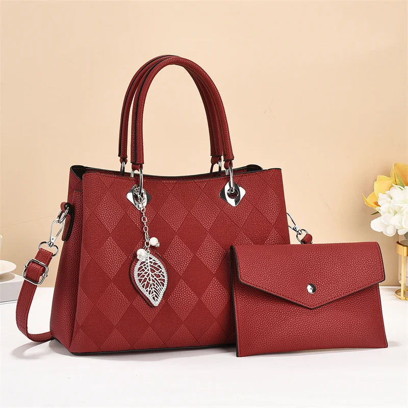 Large Capacity Crossbody Handbag - Fashion Shoulder Bag
