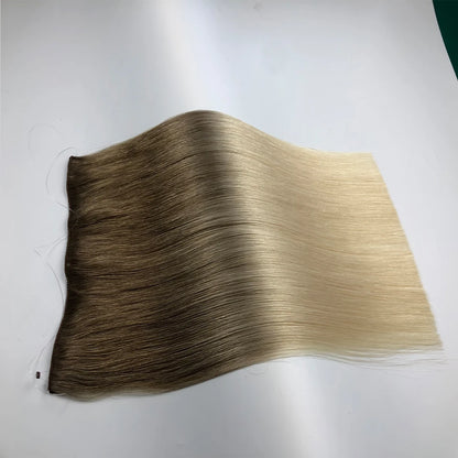 Indian Straight Hair Extensions - Raw Double Drawn