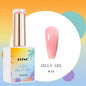 Jelly Gel Nail Polish with Neon & Nude Tones