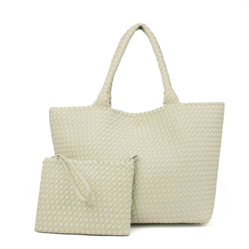 Women's Handmade Woven Tote Bag