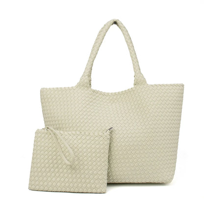 Women's Handmade Woven Tote Bag