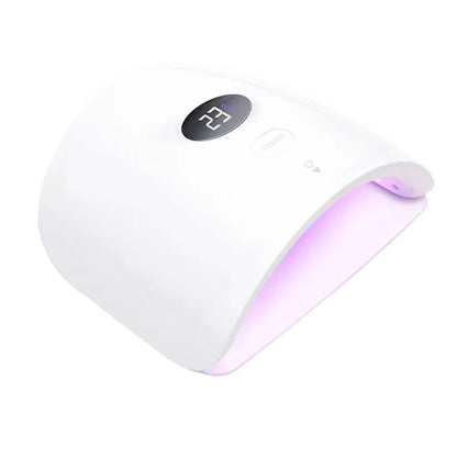 48W UV LED Nail Dryer - Professional Gel Polish Lamp with Sensor & Timer