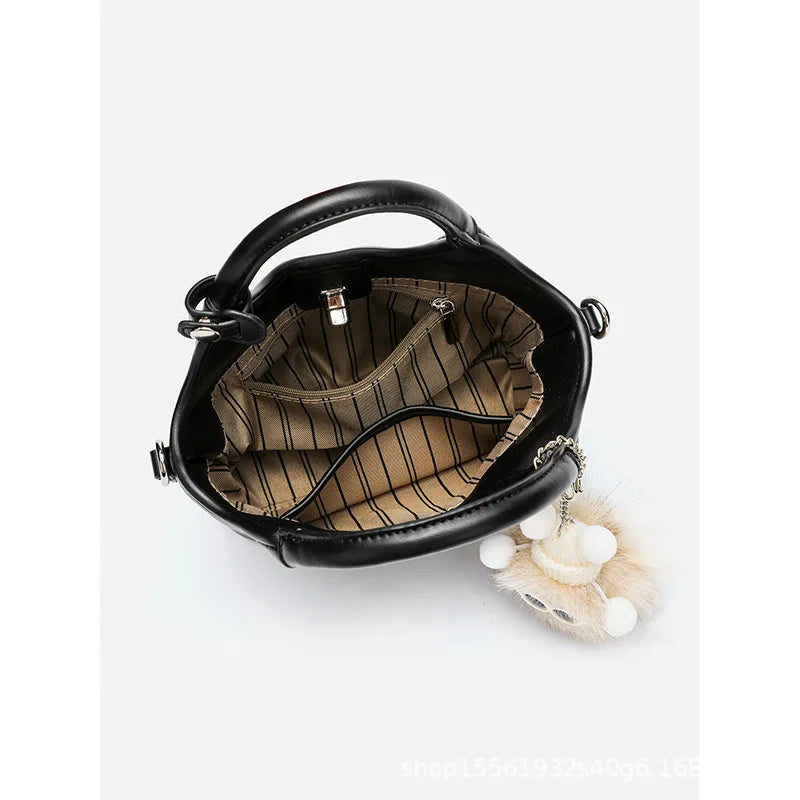 Diamond Embellished Tote Bag - Fashion Messenger Handbag 2025