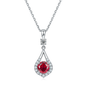 925 Sterling Silver Gemstone Pendant