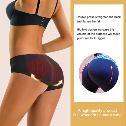 Padded Shapewear - Silicone Hip & Buttocks Enhancer Panties