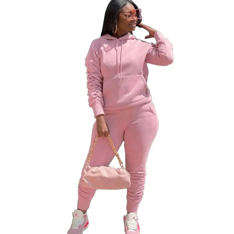 Comfy Sweatpants and Hoodie Set
