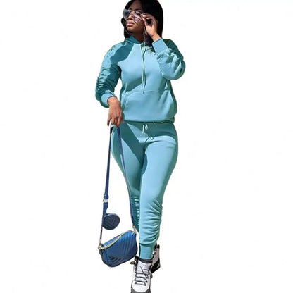 Comfy Sweatpants and Hoodie Set