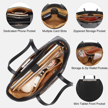 Genuine Leather Fashion Shoulder Handbag