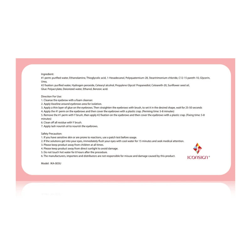 Professional Eyebrow Lamination Kit - Brow Lift & Styling Set