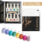 Cat Eye Gel Polish Set - 8 HEMA-Free UV Gel Colors for Magnetic Nail Art