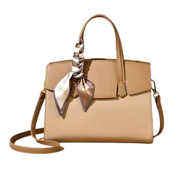 Women's Crocodile Embossed Crossbody Bag - Large Capacity Fashion Shoulder Handbag