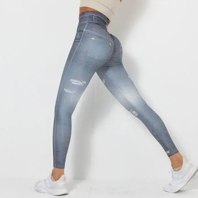 Jeans Print Legging