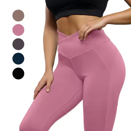 V-Shape Compression Yoga Leggings