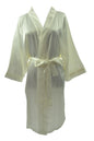 Women's Satin Kimono Robe - Short Silk Bridal Bridesmaid Wedding Robe