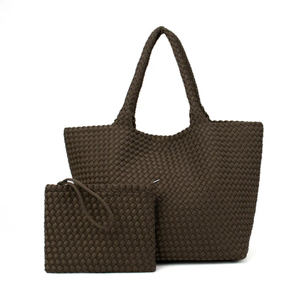 Women's Handmade Woven Tote Bag